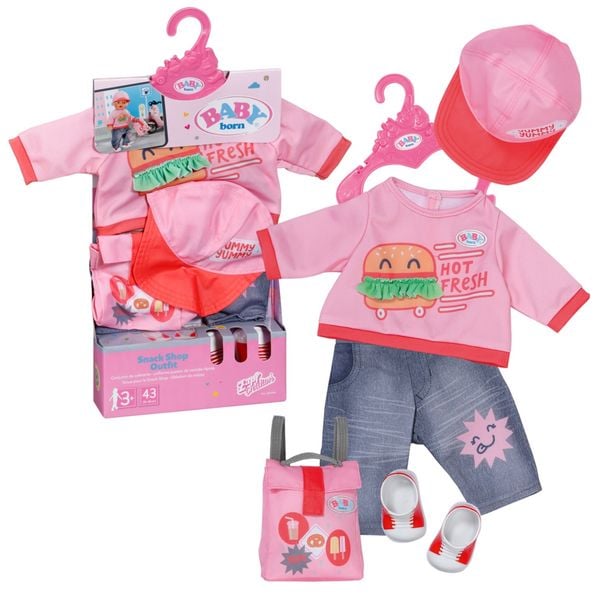 BABY born Snack Shop Outfit 43cm