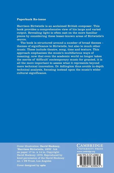 Produktbild: The Music of Harrison Birtwistle