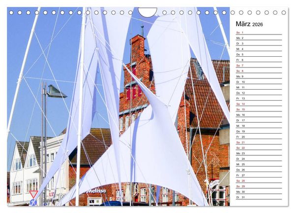 Produktbild: Travem&uuml;nder Durchblicke (Wandkalender 2026 DIN A4 quer), CALVENDO Monatskalender