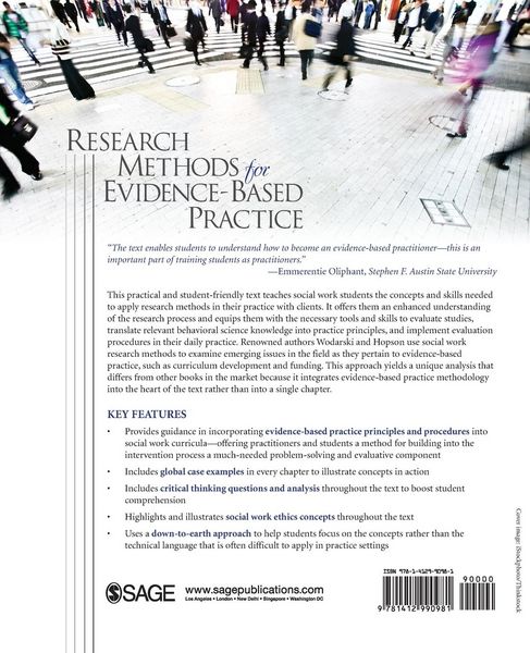 Produktbild: Research Methods for Evidence-Based Practice