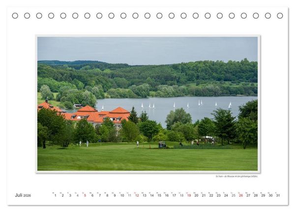 Produktbild: Emotionale Momente: Der n&ouml;rdliche Westerwald - rau und herzlich. (Tischkalender 2026 DIN A5 quer), CALVENDO Monatskalender