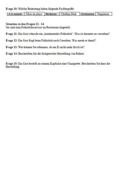 Produktbild: Top Pr&uuml;fung Fachmann/-frau f&uuml;r Restaurants und Veranstaltungsgastronomie