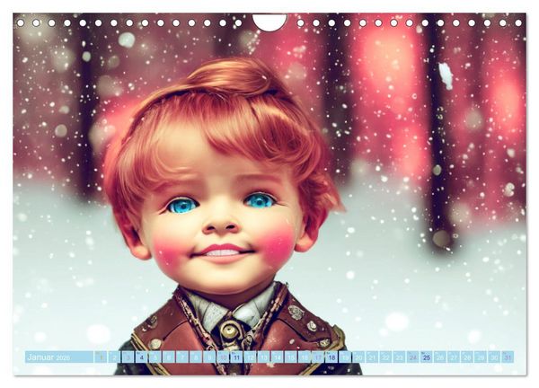 Produktbild: Kleine Steampunk Stars (Wandkalender 2026 DIN A4 quer), CALVENDO Monatskalender