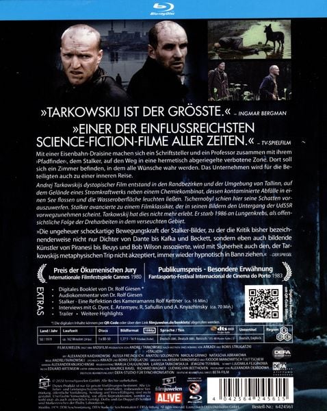 Produktbild: Stalker &ndash; Special Restored Edition (Filmjuwelen / DEFA Science Fiction)