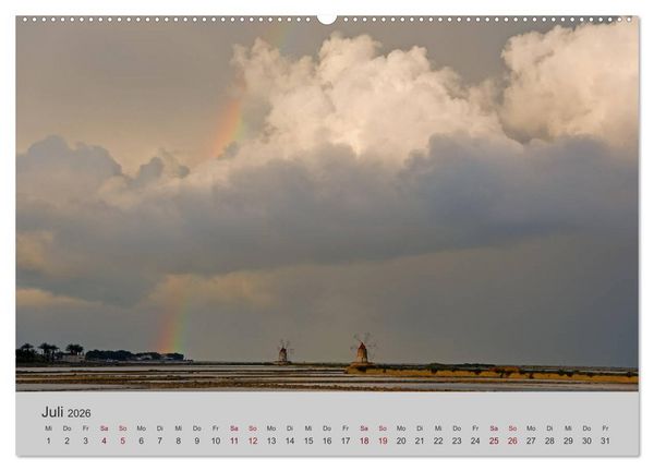 Produktbild: Sizilien 2026 (Wandkalender 2026 DIN A2 quer), CALVENDO Monatskalender