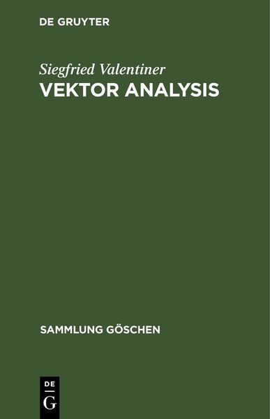 Produktbild: Vektor analysis