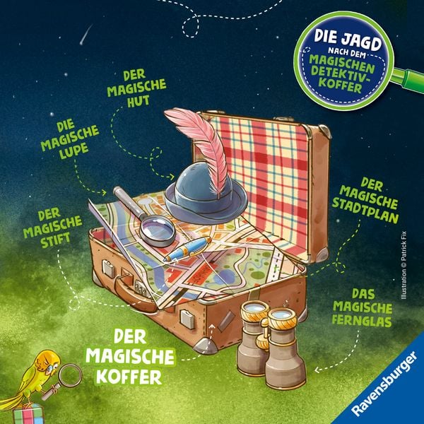 Produktbild: Die Jagd nach dem magischen Detektivkoffer, Band 2 - Vorsicht, Ganoven!