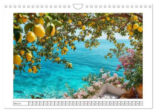 Produktbild: Mediterrane Zitronentr&auml;ume (Wandkalender 2027 DIN A4 quer), CALVENDO Monatskalender