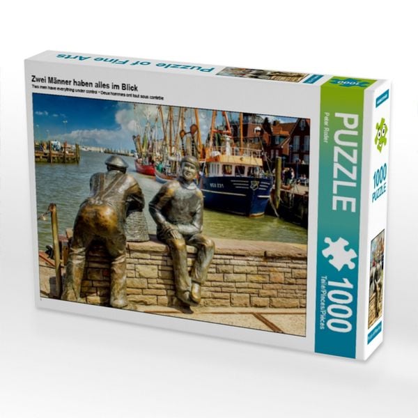 Zwei Männer haben alles im Blick (Puzzle)