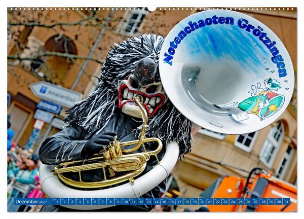 Produktbild: Karlsruher Fastnacht (hochwertiger Premium Wandkalender 2027 DIN A2 quer), Kunstdruck in Hochglanz