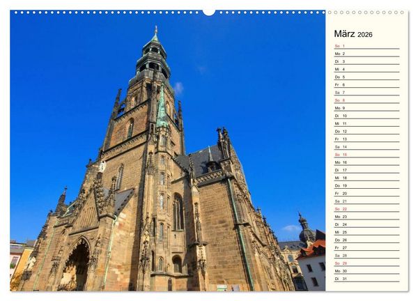 Produktbild: Zwickau - Stadt an der Mulde (Wandkalender 2026 DIN A2 quer), CALVENDO Monatskalender