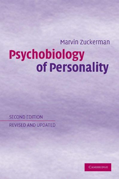 Produktbild: Psychobiology of Personality