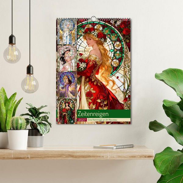 Produktbild: Zeitenreigen (Wandkalender 2027 DIN A3 hoch), CALVENDO Monatskalender