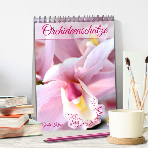Produktbild: Orchideensch&auml;tze (Tischkalender 2026 DIN A5 hoch), CALVENDO Monatskalender