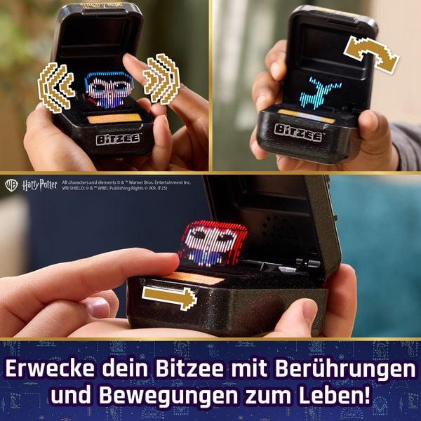 Produktbild: Bitzee Harry Potter - interaktives Spielzeug mit 20 virtuellen Harry Potter Charakteren, die auf Bewegung und Ber&uuml;hrung reagieren