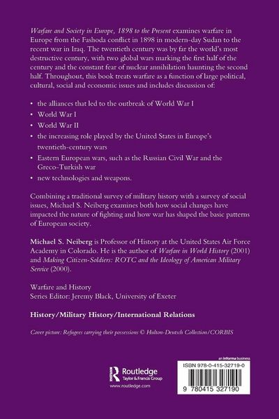 Produktbild: Warfare and Society in Europe