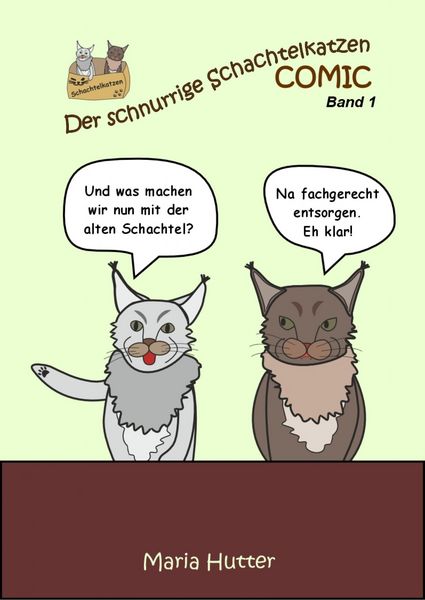 Produktbild: Der schnurrige Schachtelkatzen Comic - Band 1