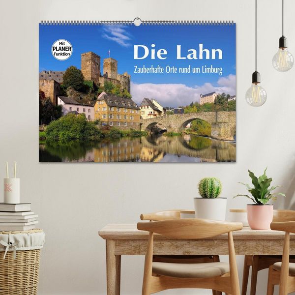 Produktbild: Die Lahn - Zauberhafte Orte rund um Limburg (Wandkalender 2026 DIN A2 quer), CALVENDO Monatskalender