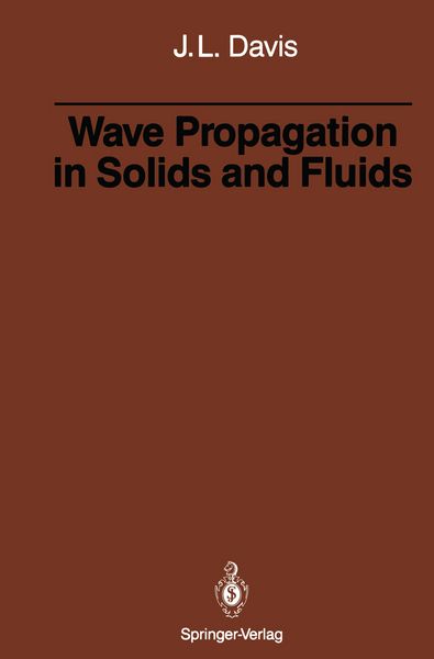 Produktbild: Wave Propagation in Solids and Fluids