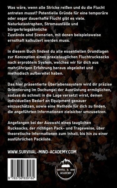 Produktbild: Fluchtrucksack Ratgeber