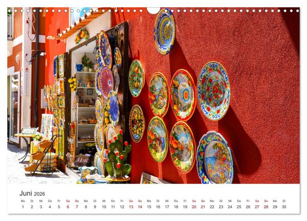 Produktbild: Amalfi K&uuml;ste - Italiens wundersch&ouml;ner K&uuml;stenabschnitt. (Wandkalender 2026 DIN A3 quer), CALVENDO Monatskalender