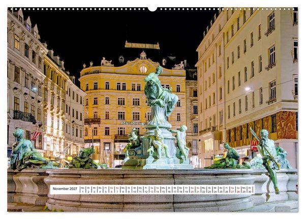 Produktbild: Wien Facettenreiche Metropole (Wandkalender 2027 DIN A2 quer), CALVENDO Monatskalender