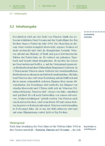 Produktbild: 1984 - Nineteen Eighty-Four von George Orwell
