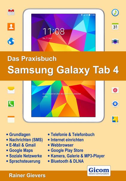 Produktbild: Das Praxisbuch Samsung Galaxy Tab 4