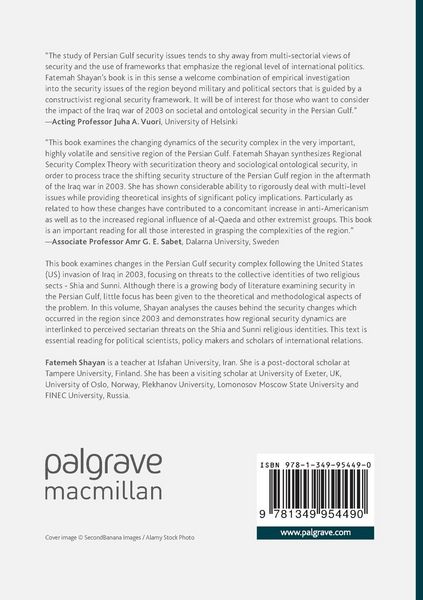 Produktbild: Security in the Persian Gulf Region