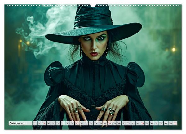 Produktbild: Der Zauberer von Oz &ndash; Die Reise zwischen Welten (hochwertiger Premium Wandkalender 2027 DIN A2 quer), Kunstdruck in Hochglanz