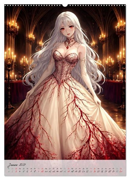 Produktbild: Vampire Couture (hochwertiger Premium Wandkalender 2027 DIN A2 hoch), Kunstdruck in Hochglanz