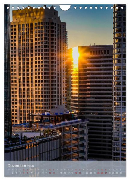 Produktbild: Architektur Facetten Chicago 2026 (Wandkalender 2026 DIN A4 hoch), CALVENDO Monatskalender