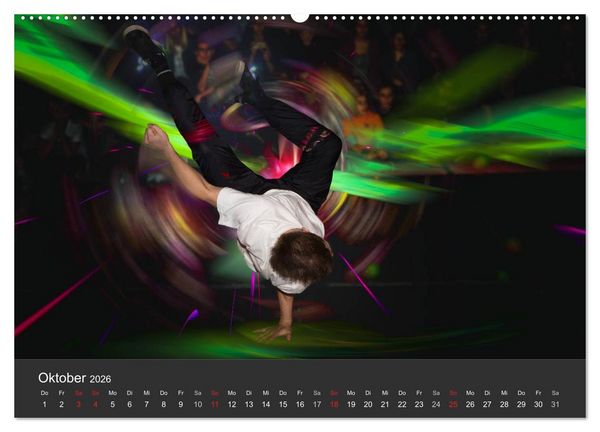 Produktbild: Break Dance B-boys & B-girls (Wandkalender 2026 DIN A2 quer), CALVENDO Monatskalender
