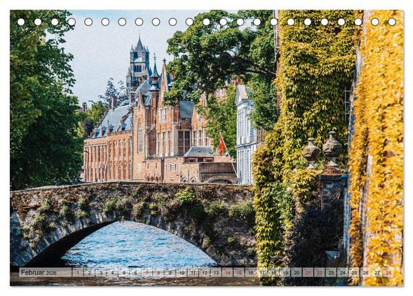Produktbild: Faszination Br&uuml;cken (Tischkalender 2026 DIN A5 quer), CALVENDO Monatskalender