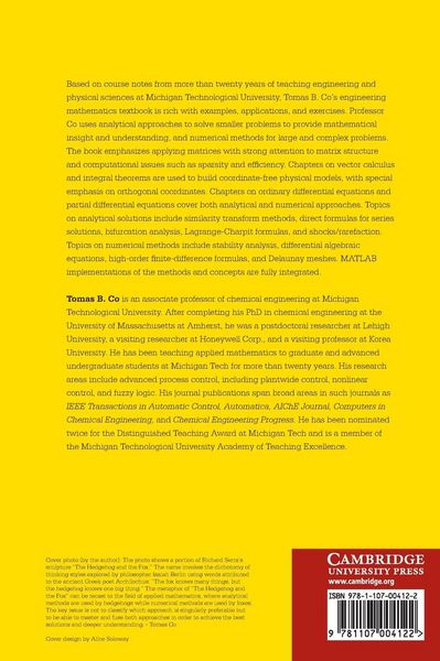 Produktbild: Methods of Applied Mathematics for Engineers and Scientists