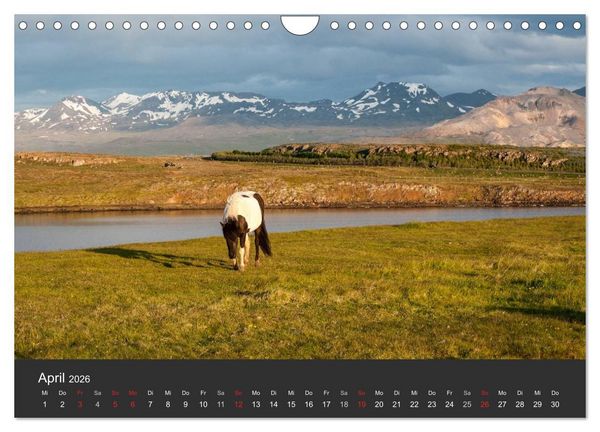 Produktbild: Island Highlights (Wandkalender 2026 DIN A4 quer), CALVENDO Monatskalender