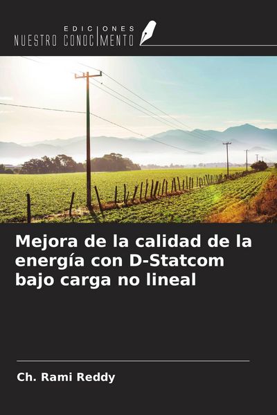 Produktbild: Mejora de la calidad de la energ&iacute;a con D-Statcom bajo carga no lineal