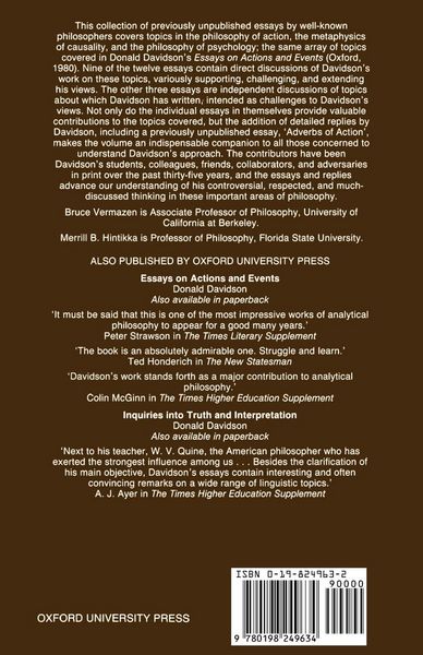 Produktbild: Essays on Davidson