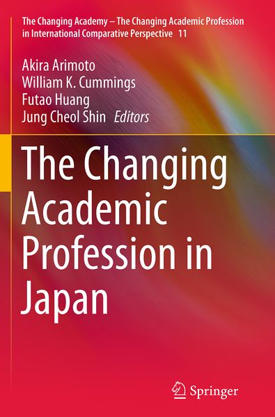 Produktbild: The Changing Academic Profession in Japan