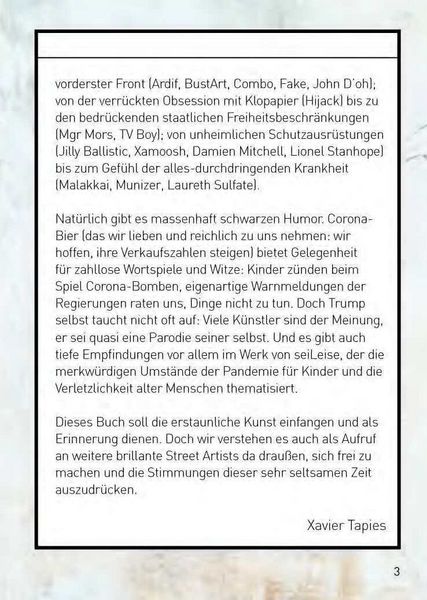 Produktbild: Street Art in Zeiten von Corona