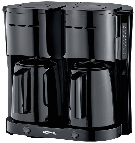 Produktbild: Severin KA 9315 Kaffeemaschine Schwarz Fassungsverm&ouml;gen Tassen=16 Isolierkanne