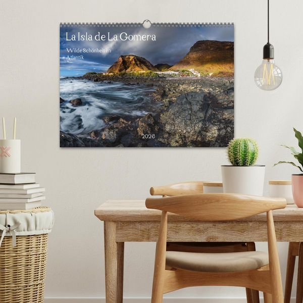 Produktbild: La Isla de La Gomera - Wilde Sch&ouml;nheit im Atlantik (Wandkalender 2026 DIN A3 quer), CALVENDO Monatskalender