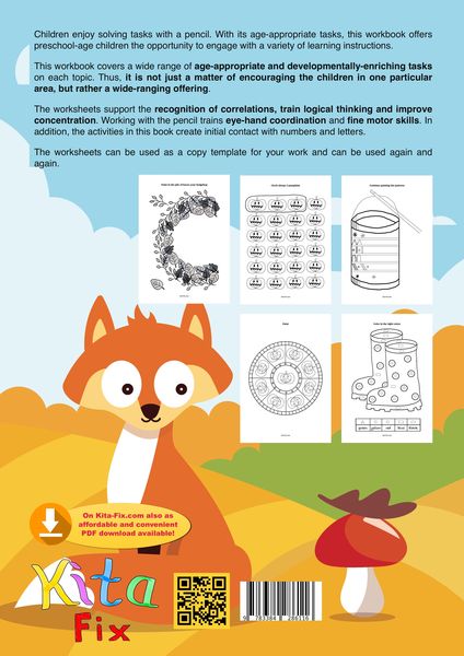 Produktbild: Workbook Fall with 50 Worksheets