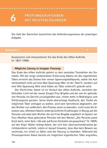 Produktbild: Der zerbrochne Krug von Heinrich von Kleist