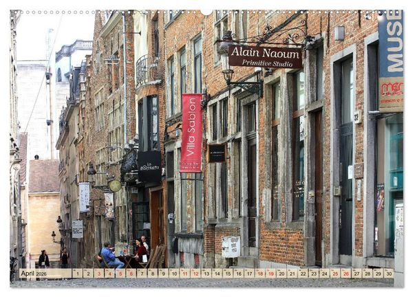 Produktbild: Br&uuml;ssel - Spannende Metropole (Wandkalender 2026 DIN A2 quer), CALVENDO Monatskalender