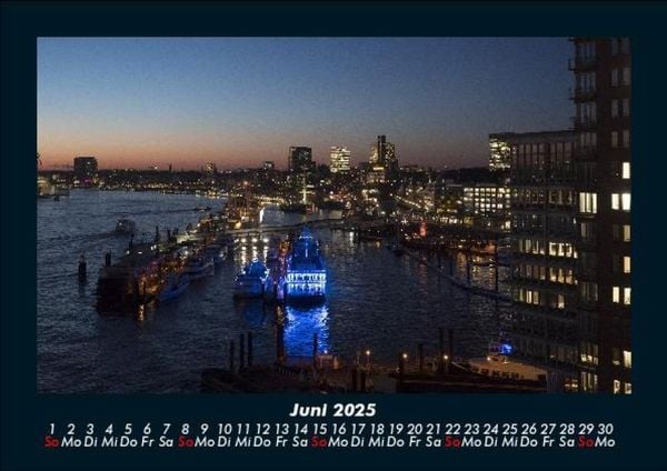 Produktbild: Hamburg 2025 Fotokalender DIN A5