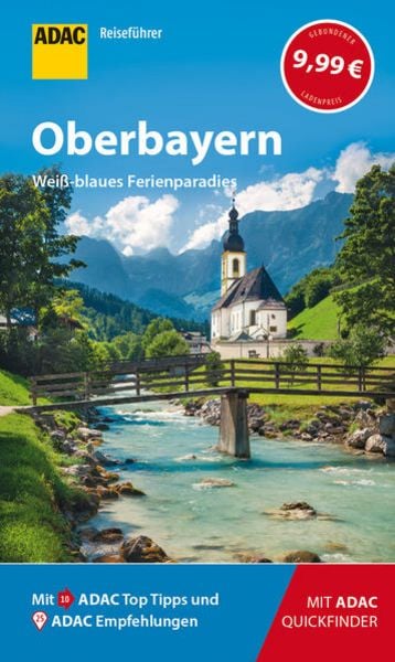 ADAC Reiseführer Oberbayern, Taschenbuch von Martin Fraas, ADAC Reiseführer ein Imprint von GRÄFE UND UNZER Verlag GmbH