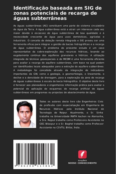 Produktbild: Identifica&ccedil;&atilde;o baseada em SIG de zonas potenciais de recarga de &aacute;guas subterr&acirc;neas