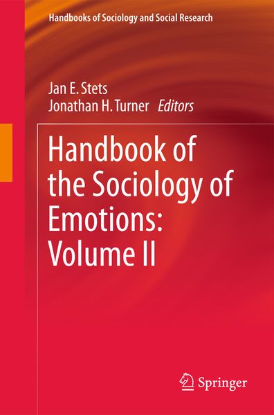 Produktbild: Handbook of the Sociology of Emotions: Volume II