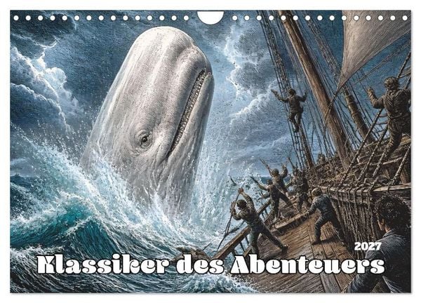 Produktbild: Klassiker des Abenteuers (Wandkalender 2027 DIN A4 quer), CALVENDO Monatskalender